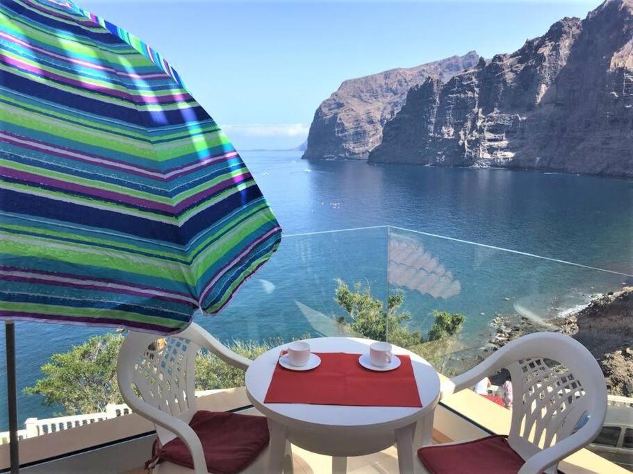 Apartamento Incleibles Vistas Al Oceano Y Piscina. Acantilado de los Gigantes Exterior photo