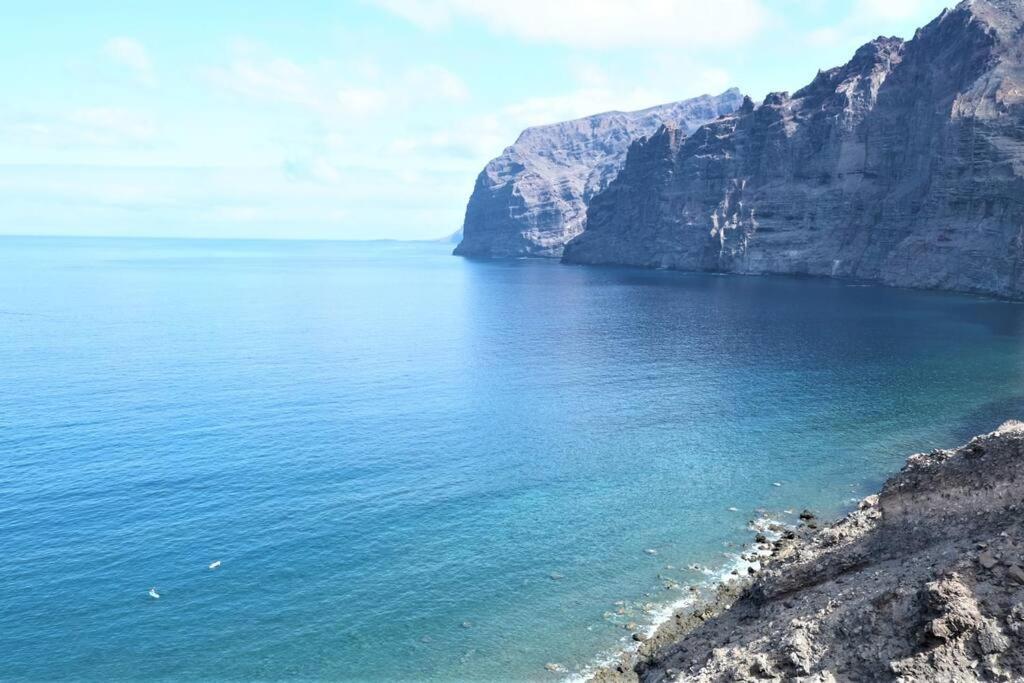 Apartamento Incleibles Vistas Al Oceano Y Piscina. Acantilado de los Gigantes Exterior photo
