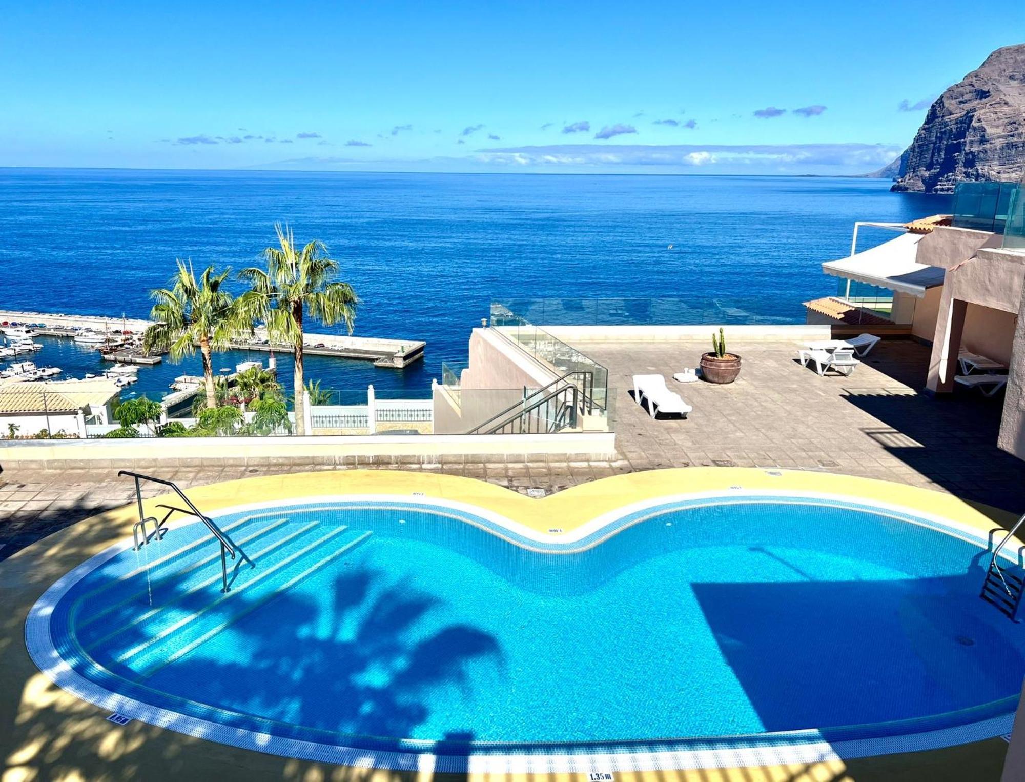 Apartamento Incleibles Vistas Al Oceano Y Piscina. Acantilado de los Gigantes Exterior photo